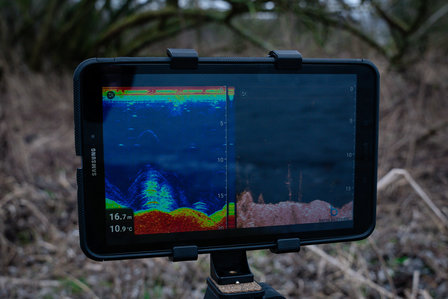 Raymarine Dragonfly 5 Pro, Downscan en Sonar baitboat edition  