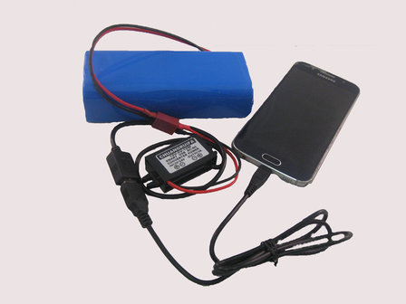 USB adapter kabel (voor lithium ion)