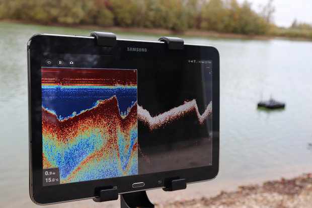 Raymarine Dragonfly 5 Pro, Downscan en Sonar baitboat edition  