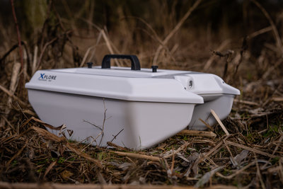 Xplore baitboat MKII, white edition